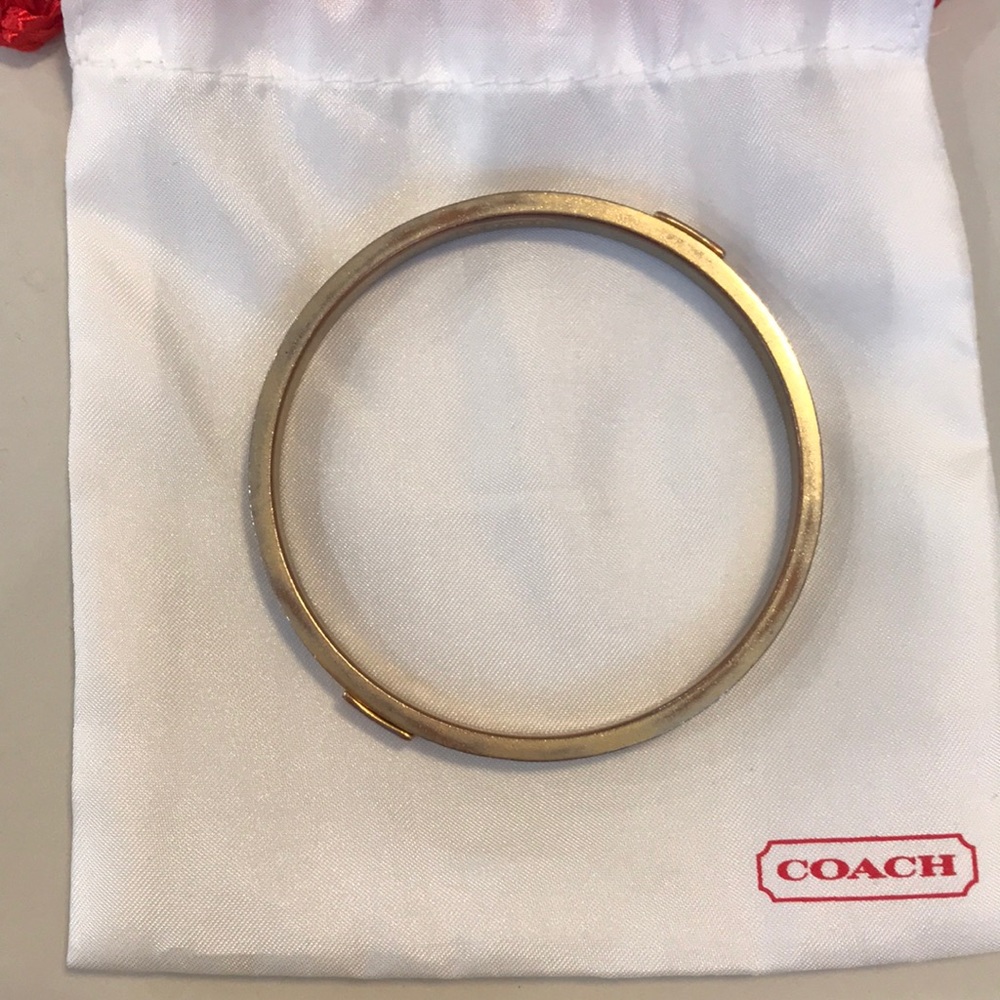 Coach Gold Bangle